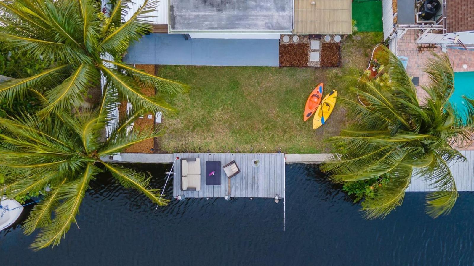 Riverwalk Villa I Private Dock & Hot Tub Форт Лодърдейл Екстериор снимка